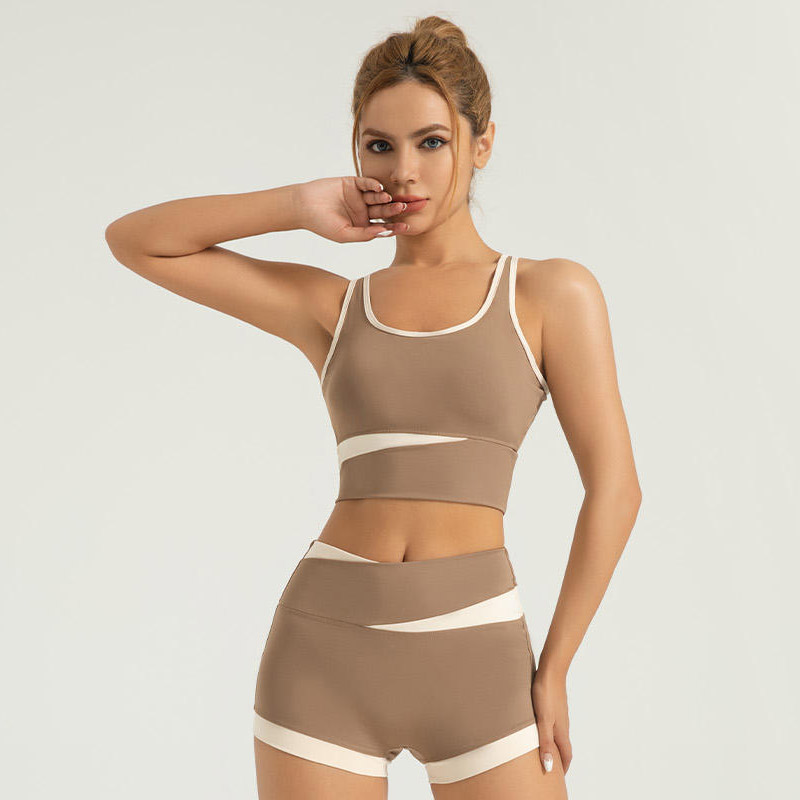 Women Ribbed High Waist Yoga Set - Sportswear - dute.fsxlb...