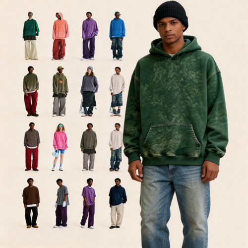 100% Cotton Tie-Dye Oversized Hoodie - Hoodies & Pullover Sweatshirts - dute.fsxlbwindows.com
